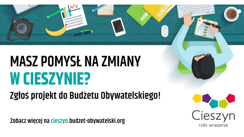 Plakat promujący Budżet Obywatelski 